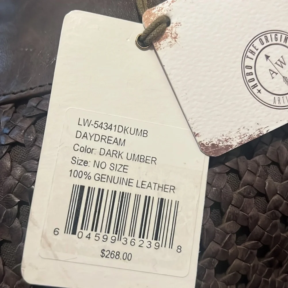 NWT Hobo Daydream Leather Crossbody Bag in Dark Umber - Picture 4 of 9